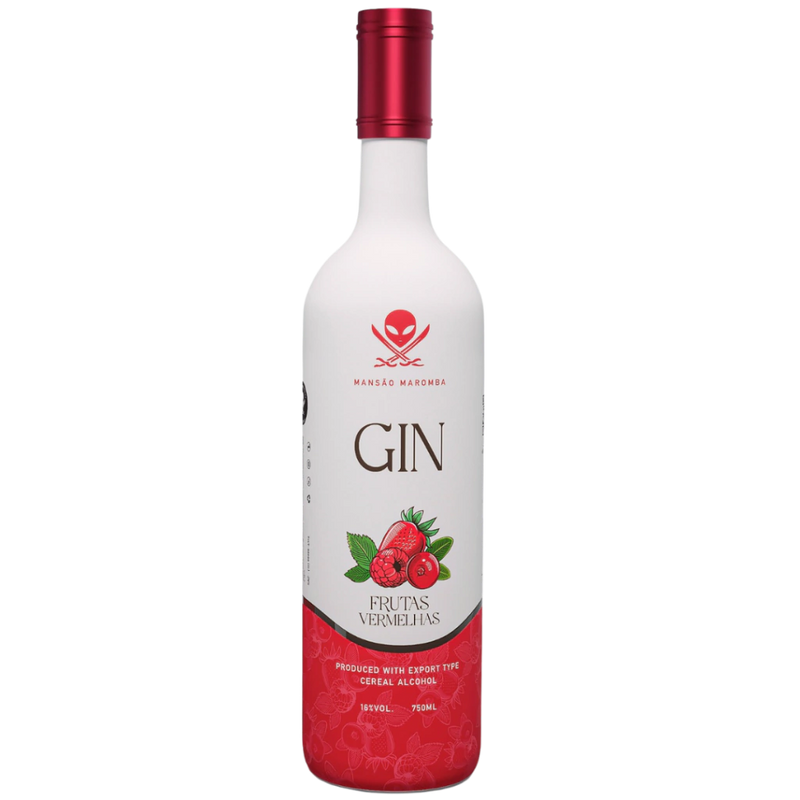 Gin Frutas Vermelhas 750mL (6 unidades)