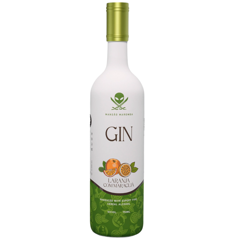 Gin Laranja com Maracujá 750mL (6 unidades)